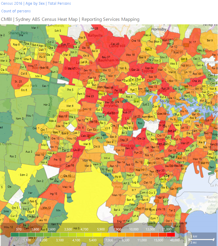 sydney neighborhood map